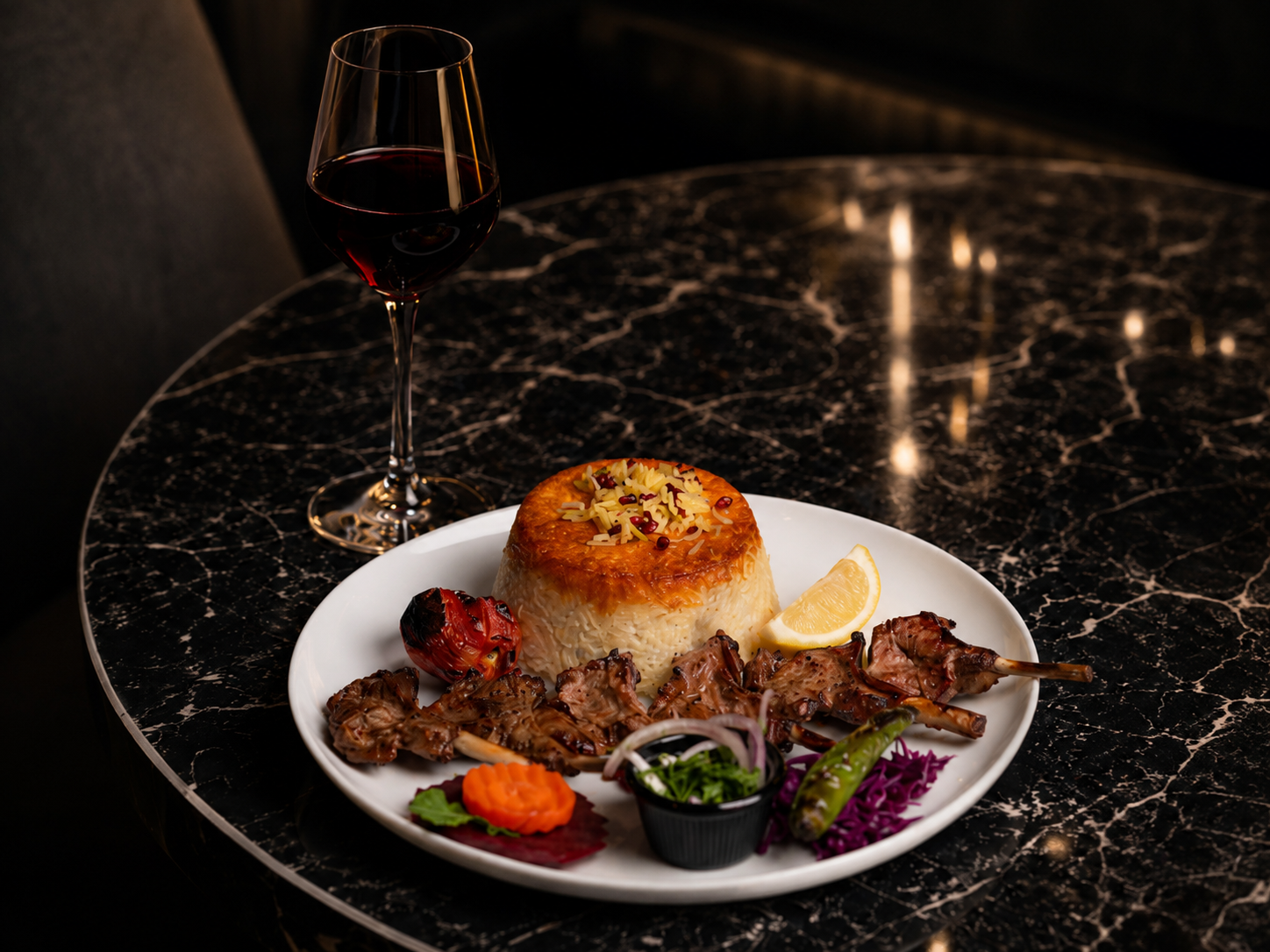 Persian lamb chops at Miraas