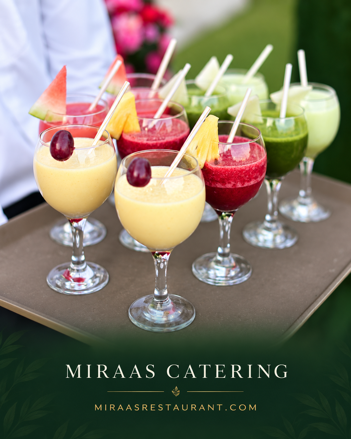 Miraas event welcome drinks Vancouver